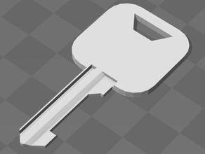 lock-bloqueio de chave do agregado familiar quebra 3d print model - Mito3D