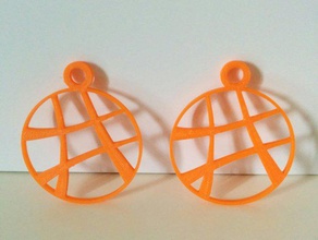 doctor strange earring seal vishanti earrings 3d print model - Mito3D