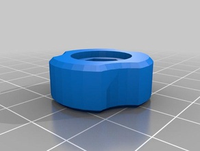 my customized thumb knob metric hand tools 3d print model - Mito3D