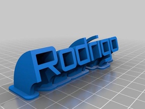 rodrigo office personalizzato 3d print model - Mito3D