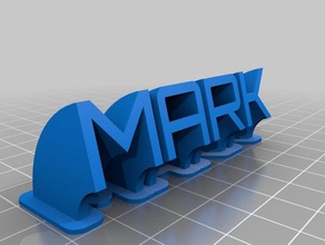 mark2 de la oficina personalizado 3d print model - Mito3D