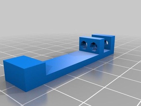 reach y ekseni ayarlanabilir son stoper 3d baskı reach3d ulaşmak 3d print model - Mito3D