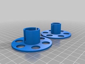 cable spool small gadgets customized 3d print model - Mito3D