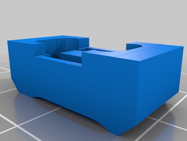 réglable forte tendeur de courroie clip 3d l'imprimante pièces ajuster la distribution ceinture les courroies 3D print model - Mito3D