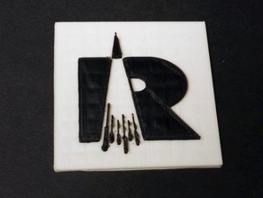 rocketdyne classic logo Zeichen logos - Abzeichen dualstrusion dual-extruder dual-extrusion der nasa saturn Raum 3d print model - Mito3D