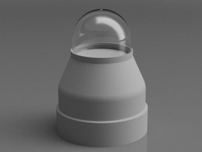 nose cone assembly diy 3d print model - Mito3D