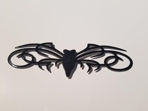 chauve-souris collier accessoires costumechallenge halloween 3d print model - Mito3D