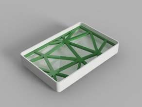 geometric soap holder bathroom easy fusion360 geometry 3d print model - Mito3D
