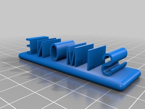 nomesimone accesorios 3d print model - Mito3D