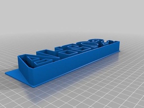 sofía cortador cocina de comedor personalizado 3d print model - Mito3D