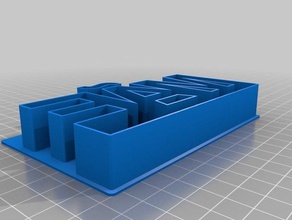 mae cortador cocina de comedor personalizado 3d print model - Mito3D
