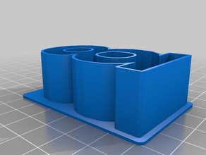 8 cortador Küche Essen angepasst 3d print model - Mito3D