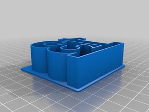 13 cortador a cozinha jantar personalizado 3d print model - Mito3D