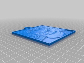 roy lithopane 2d a arte personalizado 3d print model - Mito3D