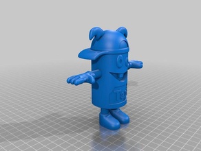 tapi jouet jeu accessoires caractère de vacances hôtel beatriz lanzarote mascotte jouets 3d print model - Mito3D