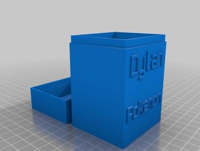 dylan cartão de caso office personalizado 3d print model - Mito3D