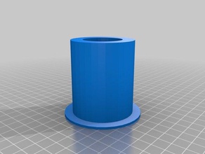 aspectek filament monoprice select v2 adapter 3d printing spool holder 3d print model - Mito3D