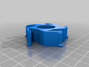 spool hub adattatore 51-&gt21 3d la stampante parti personalizzato 3d print model - Mito3D