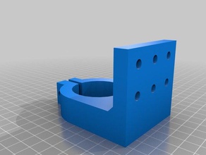 spindle mount parts 3d print model - Mito3D