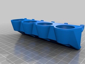 tornavida 4x1 widerrr organizasyon özelleştirilmiş 3d print model - Mito3D