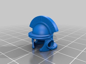 lego roman helmet type 3 construction toys 3d print model - Mito3D