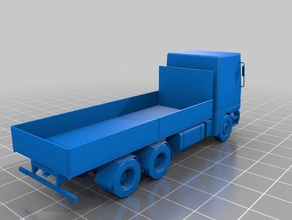 LKW Fahrzeuge 3dmodel 3d-drucken architektonische Architektur skalieren Spielzeug-LKW 3d print model - Mito3D