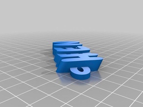 özelleştirilmiş iamburnys benim helen organizasyon 3d print model - Mito3D