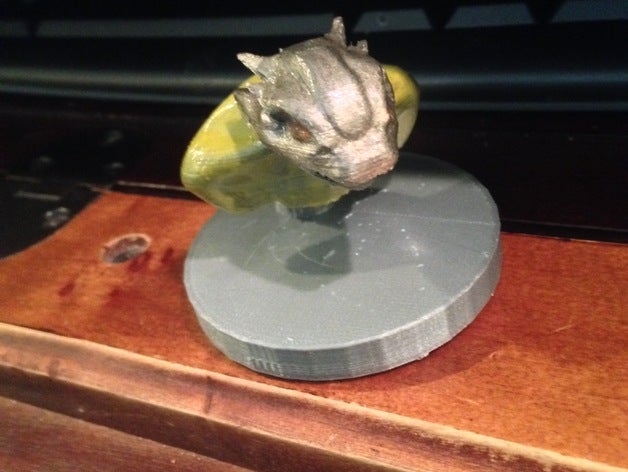 croar battlerite busto esculturas 3D print model - Mito3D