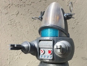robby robot modello i 1950 classico scifi fantascienza 3d print model - Mito3D