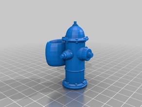 fire hydrant neckerchief slide woggle accessories boy scouts cub scout 3d print model - Mito3D