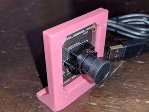 usb snap-in 38 mm montaggio videocamera 3d print model - Mito3D