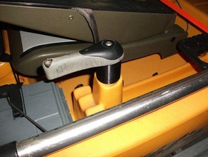 hobie pa 2 inch steering riser parts 3d print model - Mito3D