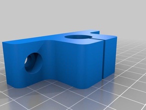 lm8uu axis holder vulcanus max remix 3d printer parts 3d print model - Mito3D