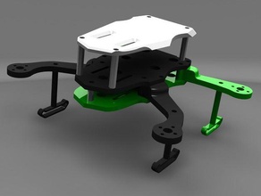 pencilpen 250 mini drone rc véhicules 3d print model - Mito3D