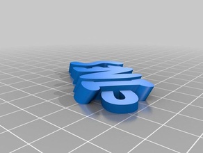 ines lozano organização personalizado 3d print model - Mito3D