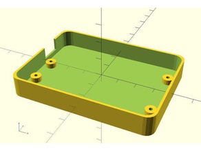 caja para placa cpld max ii lc technology l'elettronica altera box 3d print model - Mito3D