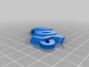 sonia lozano organização personalizado 3d print model - Mito3D
