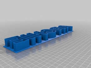 archie cortador de cookie a cozinha jantar personalizado 3d print model - Mito3D