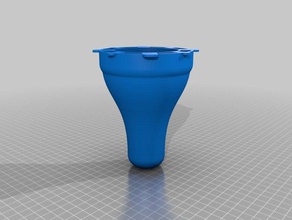 pouring cup casting last wax rubber mold art tools lost 3d print model - Mito3D