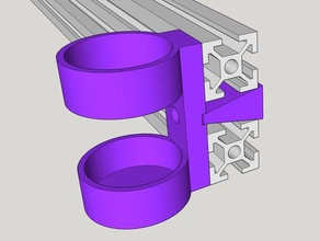 folgertech kossel 40g jumbo elmers gluestick titulaire 3d de l'imprimante accessoires 3d print model - Mito3D