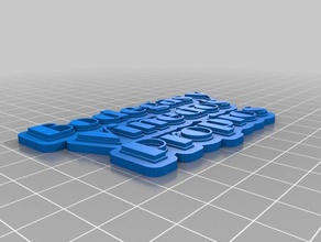 bodegas vi&ntildeedos propios keychains customized 3d print model - Mito3D
