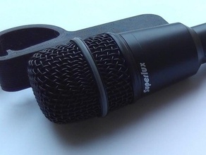 drum microphone mount music 3d print model - Mito3D