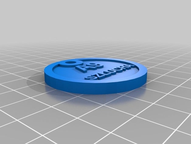 özelleştirilmiş yuvarlak etiketi v2 benim Evcil Hayvanlar 3D print model - Mito3D