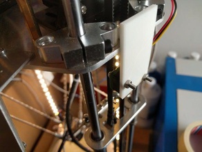 endstop bracket 3ku delta printer 3d parts microswitch openscad 3d print model - Mito3D