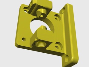 extrusora de montaje se puede utilizar flex filamento bien 3d la impresora partes 3d print model - Mito3D