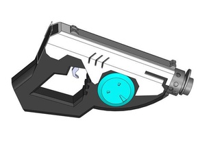 overwatch tracer tabanca darbe oyuncak oyun aksesuarlar cosplay silah silahlar izleyiciler 3d print model - Mito3D