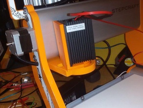 4w laser mount stepcraft cnc tool holders boxes 3d print model - Mito3D