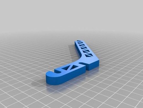 simple soporte de bobina huxley 3d la impresora accesorios 3d print model - Mito3D