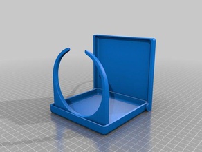 foldable cupholder hobby 3d print model - Mito3D