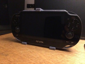ps vita hand grip v1 video games consoles playstation 4 sony 3d print model - Mito3D
